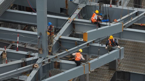 全國首個 空天信息大學建設工程項目二期一批次主體結構全面封頂