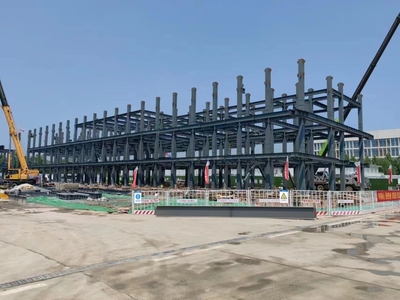 濟寧市住房和城鄉(xiāng)建設(shè)局 綠色建筑與裝配式建筑 十天建好三層樓 裝配式建筑顯身手